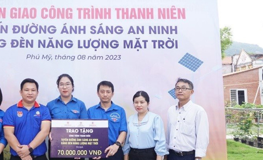 EVNGENCO3 bàn giao nhiều công trình thanh niên